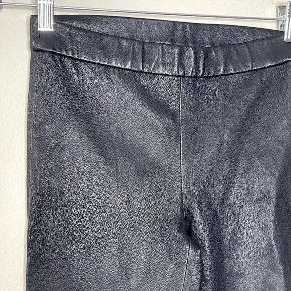 Baldwin Kansas City Hailey Genuine Leather Black Leggings Size S - Picture 5 of 10